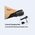 Tri Color Metal Torch